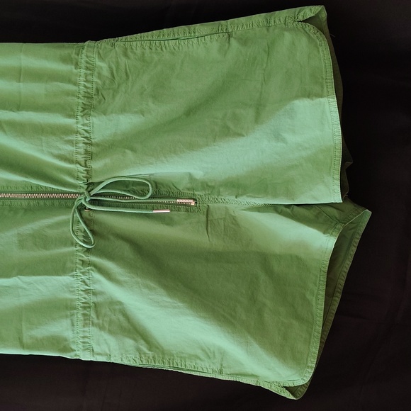 Pistola Meg Short Sleeve Zip Front Jumpsuit. Avocado Color Size M - Picture 12 of 16